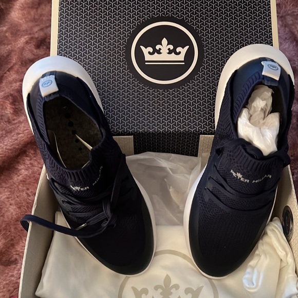 Peter Millar, women’s size 8 navy blue, hyper light glide sneakers NWT - Picture 5 of 8